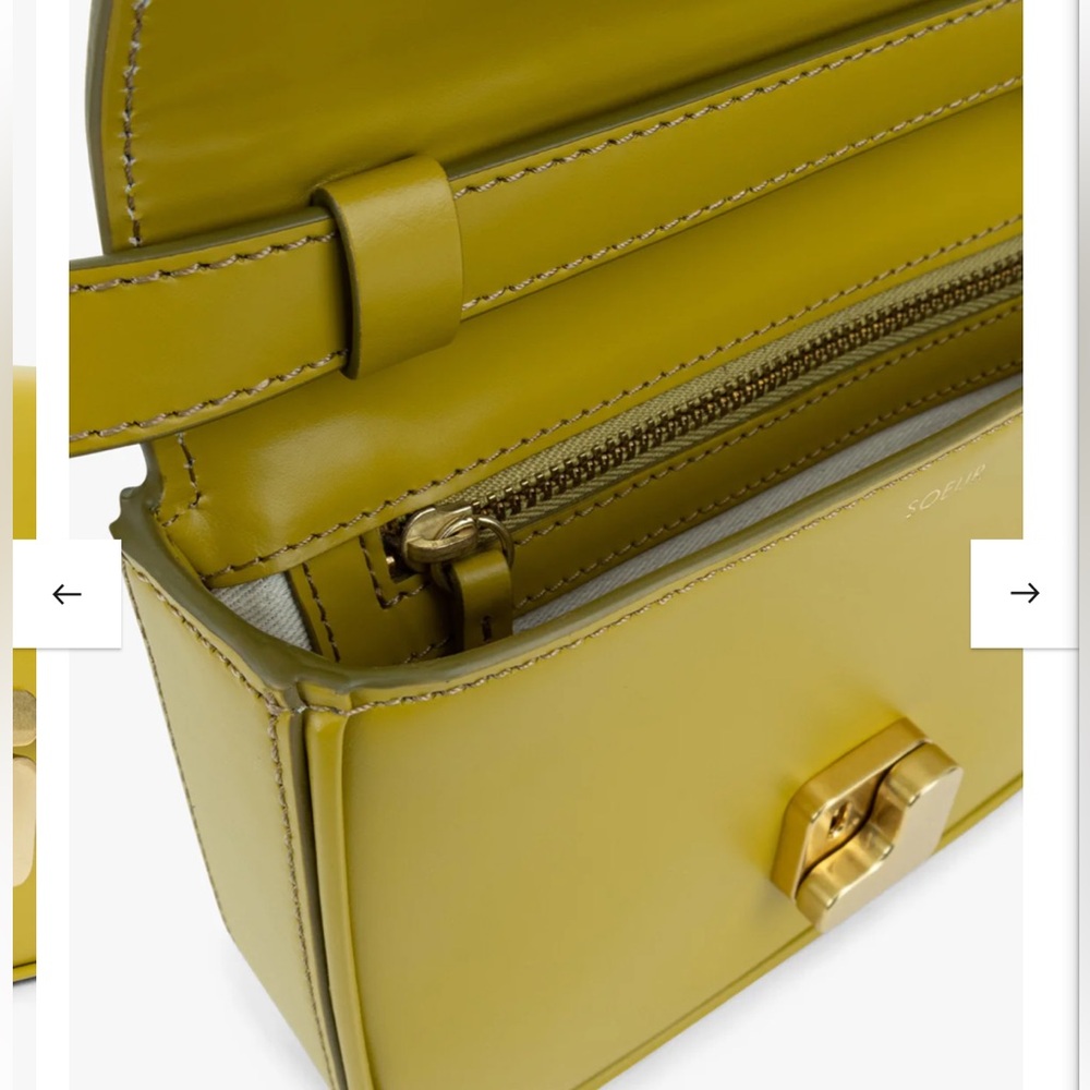 Souer Bell Very Mini Bag in mustard yellow - Picture 2 of 15